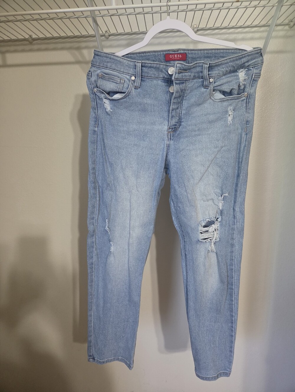 Guess Women's Light Blue Skinny Jeans